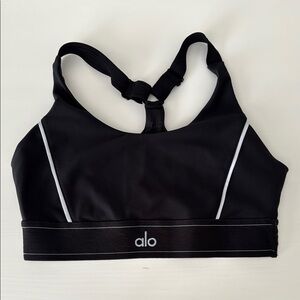 ALO Yoga Black Women's Swim Top